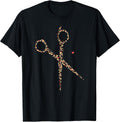 Hair Stylist Hairdresser Cheetah Leopard Scissors