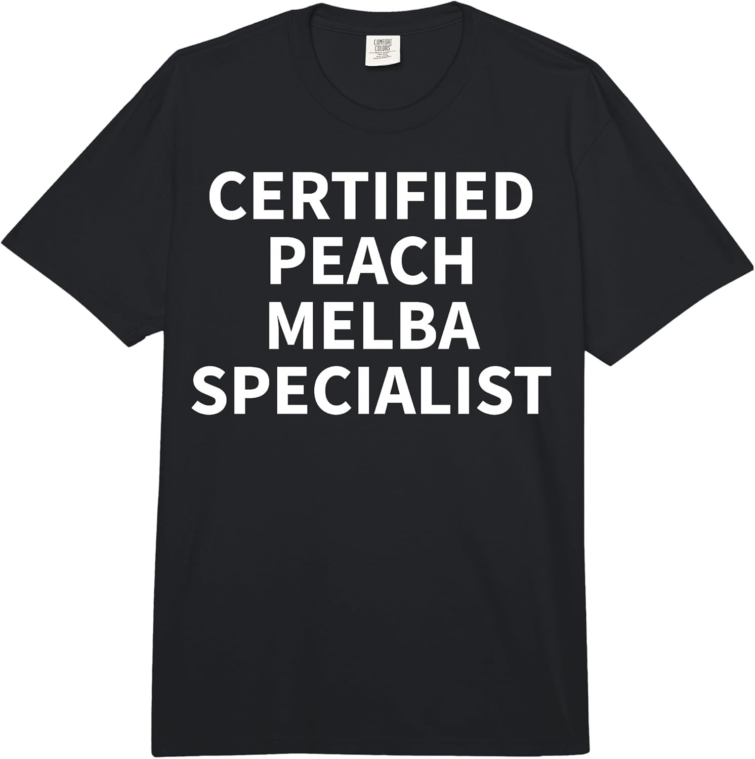 Cool Peach Melba Humor Quote Merch