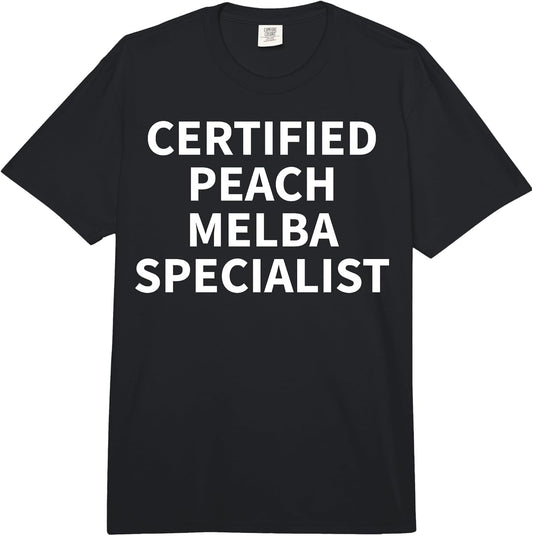 Cool Peach Melba Humor Quote Merch