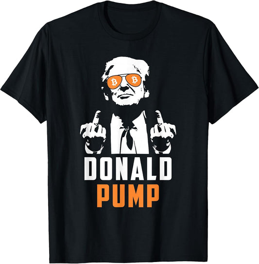 Donald Pump Bitcoin Funny Trump 2024 Crypto