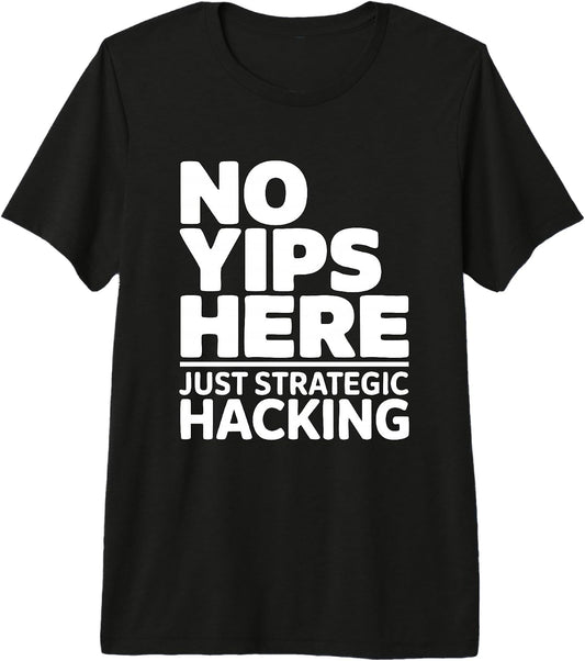 Strategic Hacker Golf Humor Funny Golfer