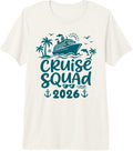 Cruise Squad 2026 Family Group Matching Tees