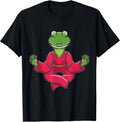 Meditating Frog for Reiki Master and Yoga Lover