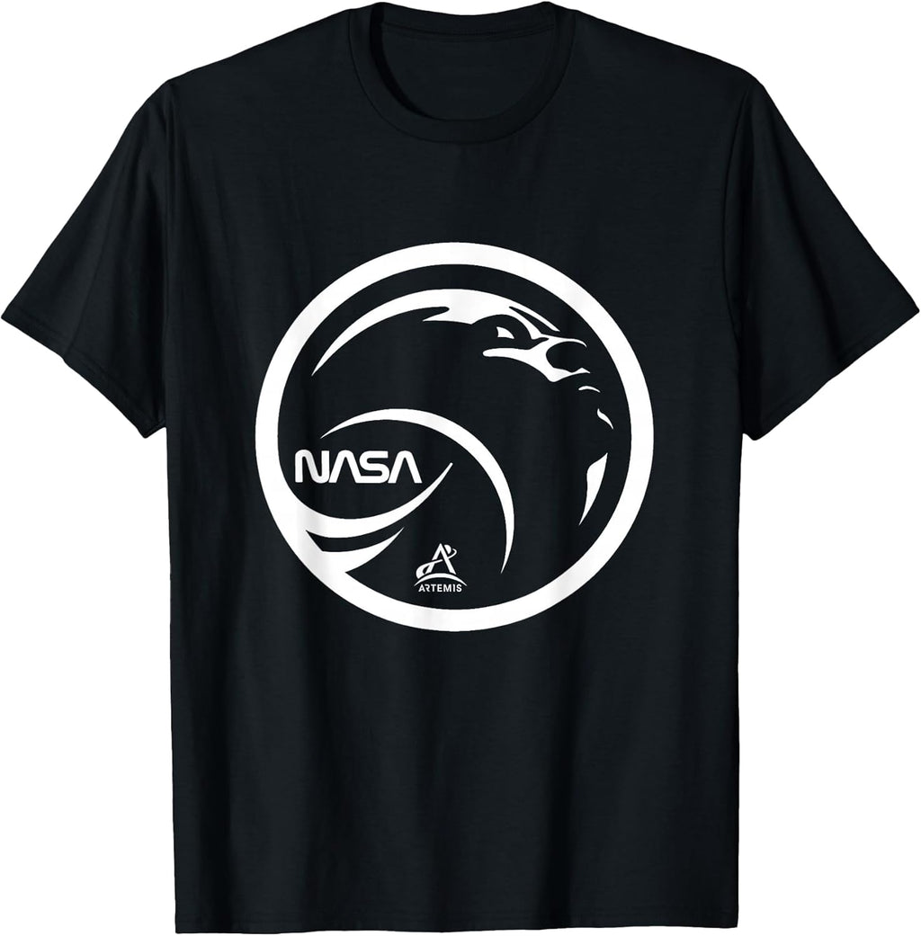 NASA Artemis Woman Logo White