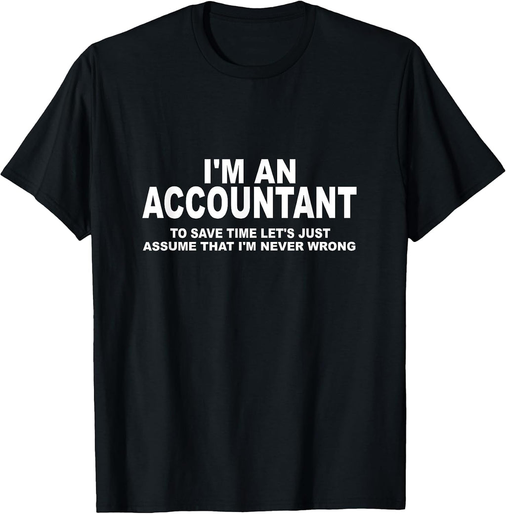 Tax Deduction T-shirts (CPA-Accountant-Bookkeeper)