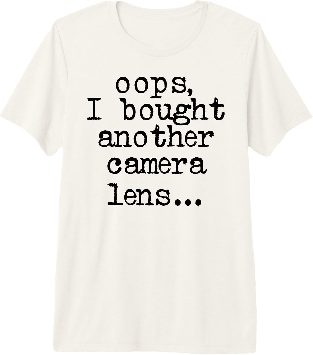 camera lens photography shirts and gifts