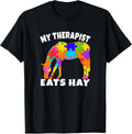 MY THERAPIST EATS AUTISM AUTISTIC NOVELTY MERCH