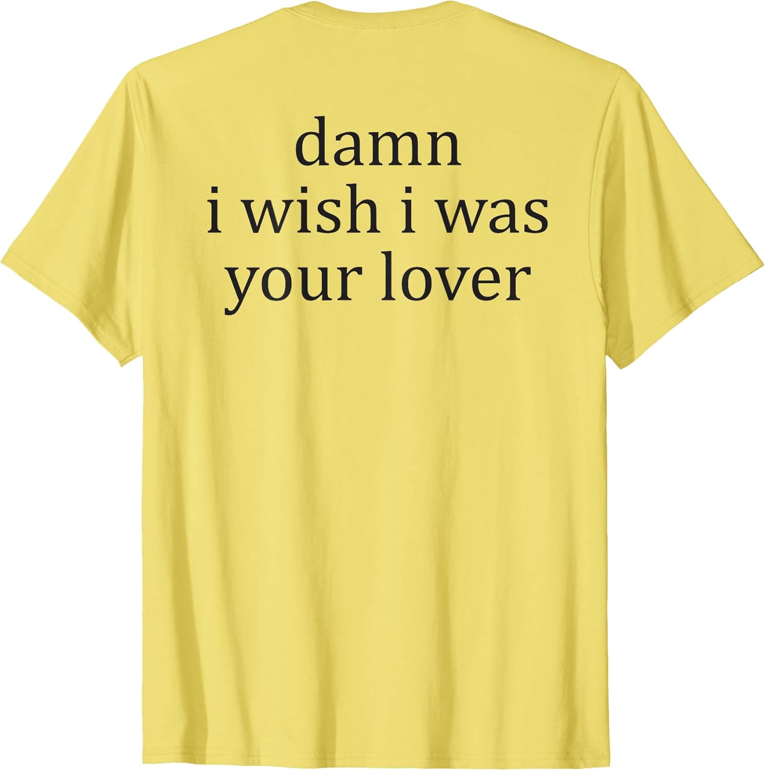 Damn, I Wish, I Was Your Lover