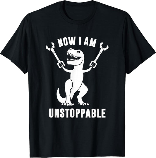 Unstoppable T-Rex Funny T's