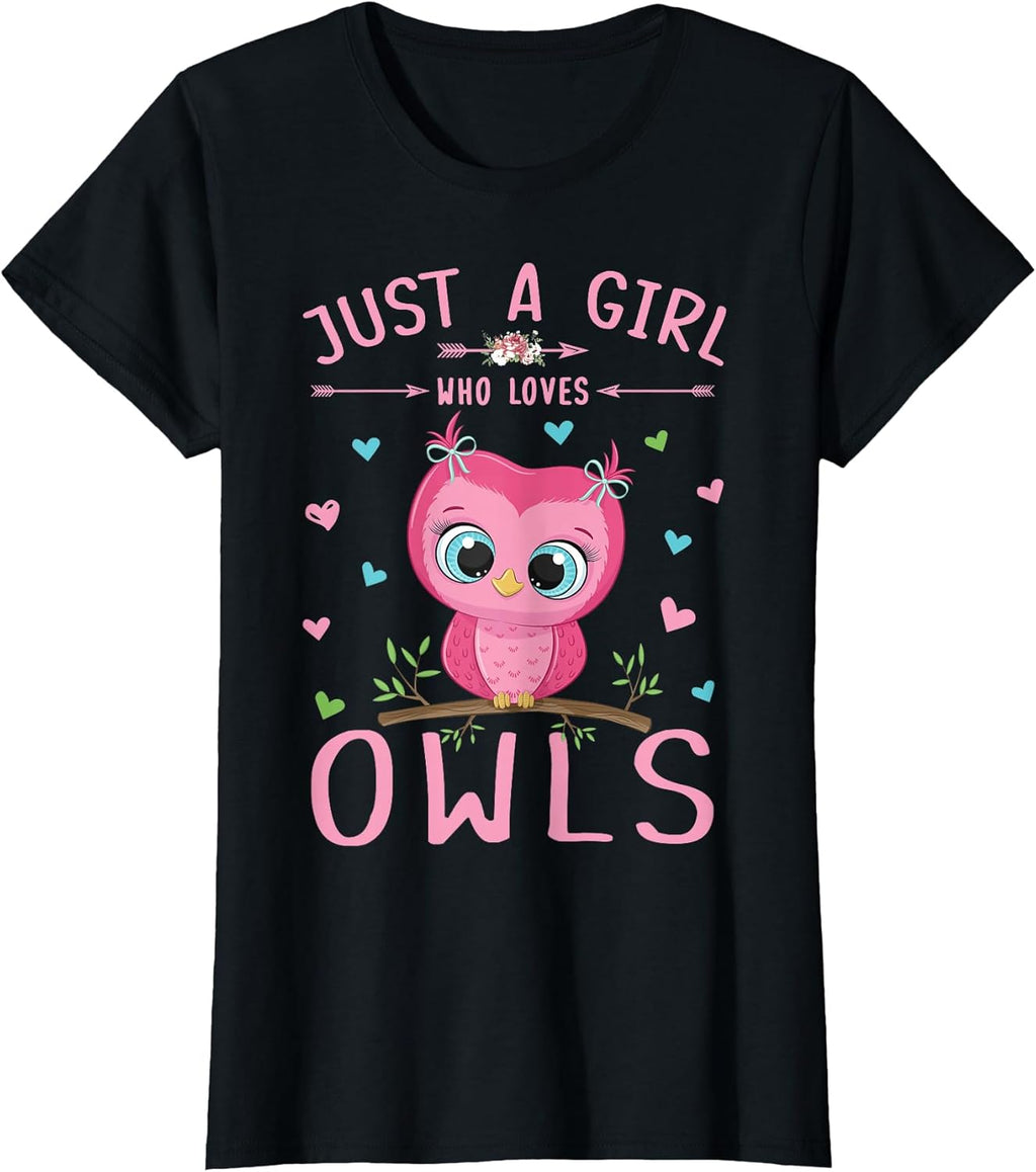 Cute Owls Gifts Costume For Girls Kids Women.
