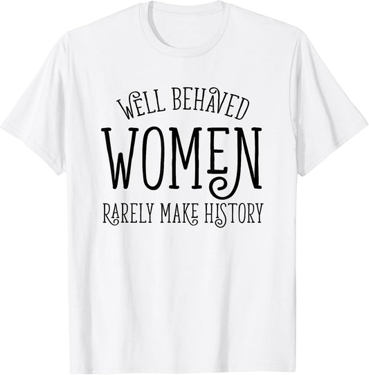 Feminist Quotes Art and Women's Rights March Merch