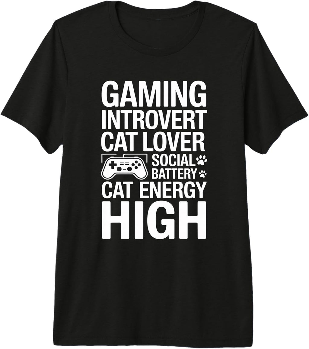 Introvert Cat Gamer Cats
