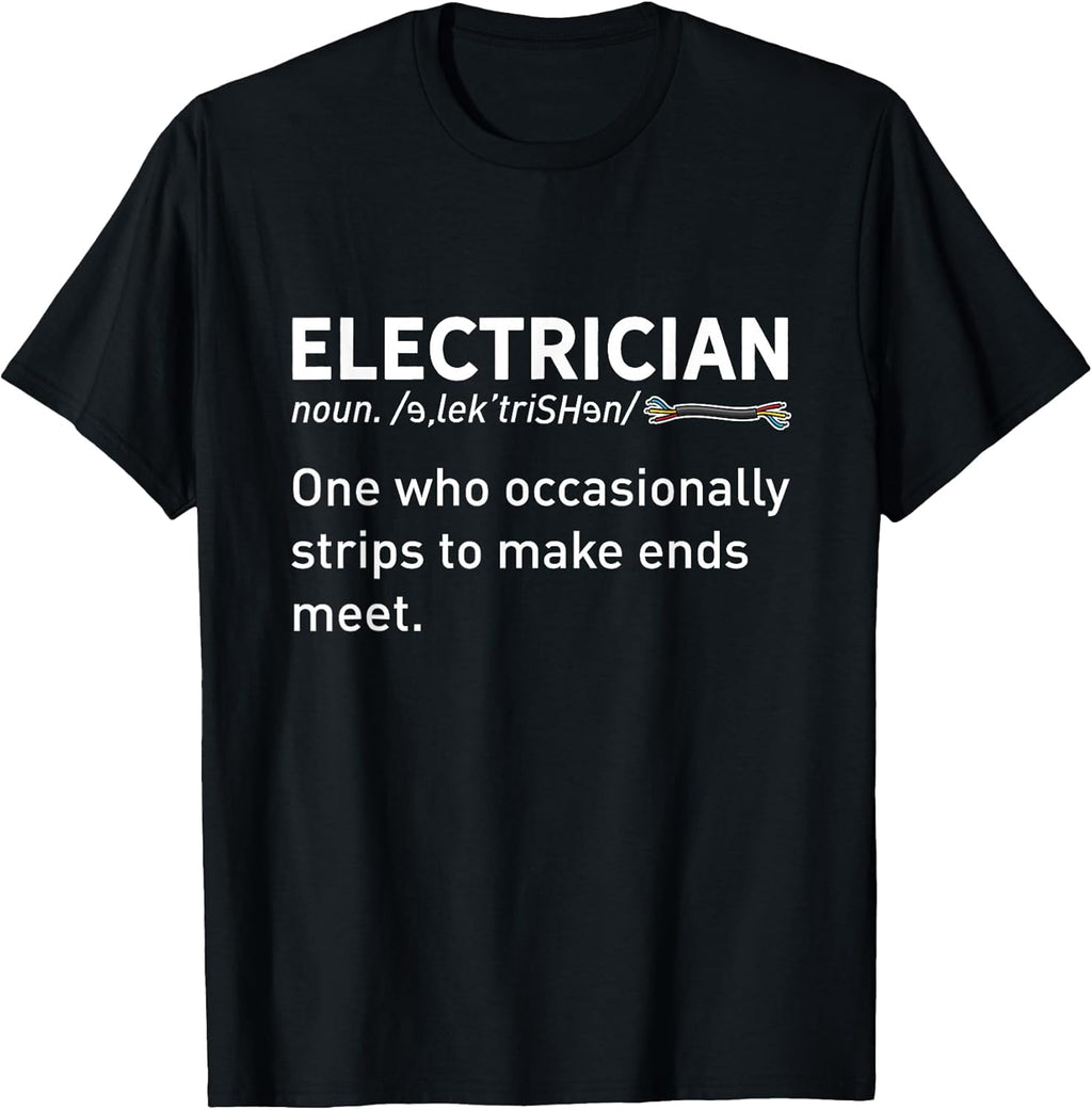 Lustige Elektriker T-Shirts