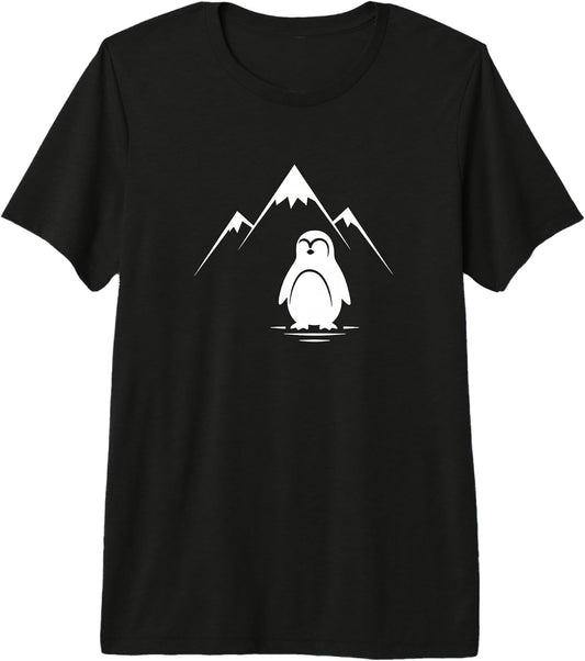 Penguin Mountain Nature Sea Creatures Outdoors