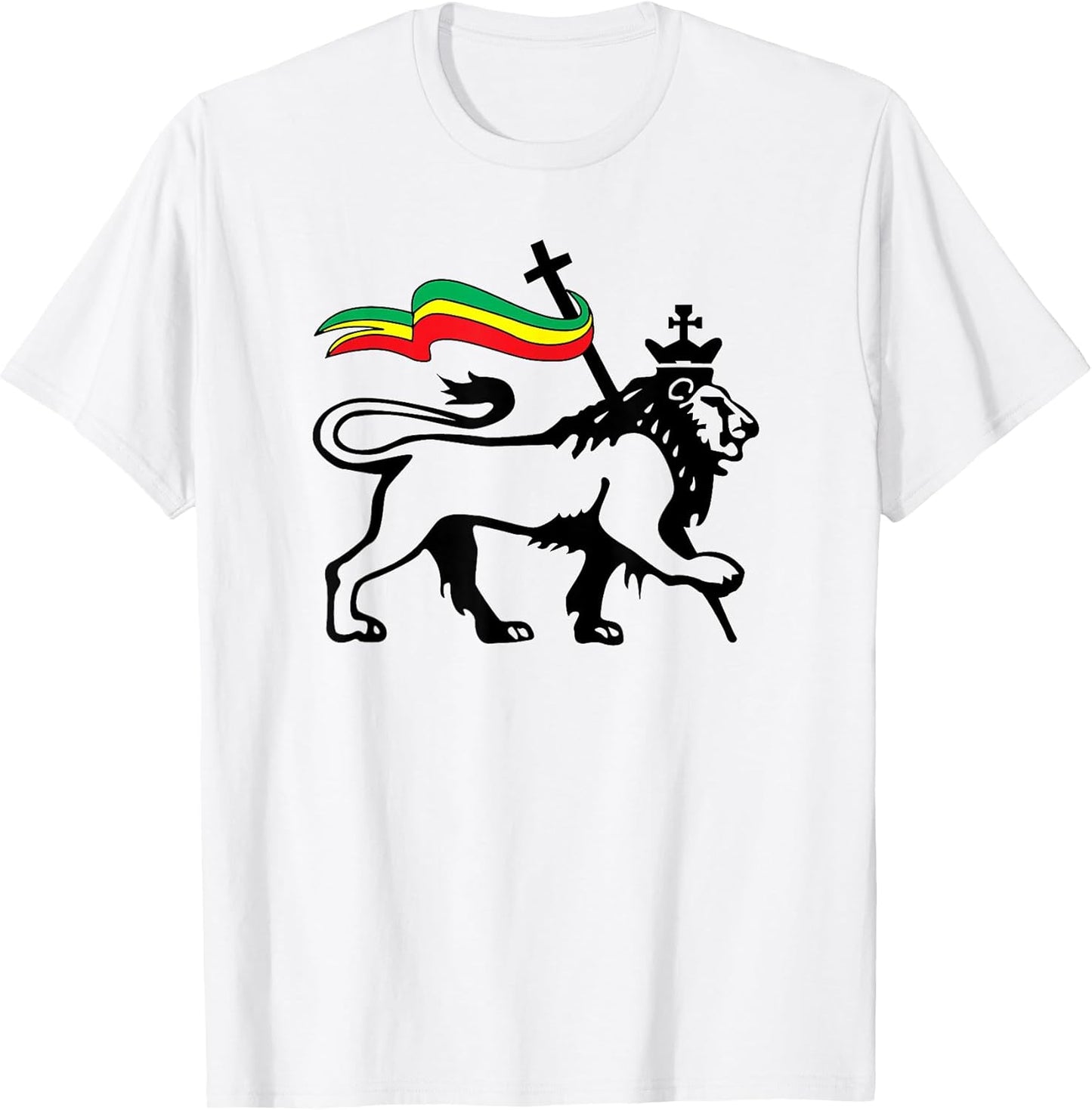Rasta Lion of Judah Rastafarian Reggae Lion Merch