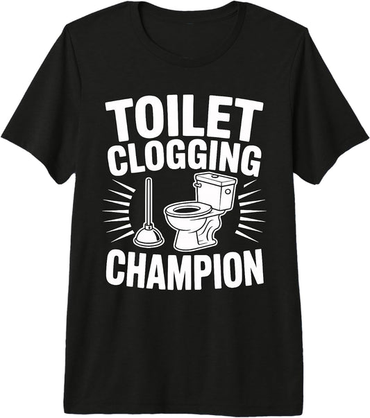 Funny Bathroom Humor & Plumber Jokes Novelty