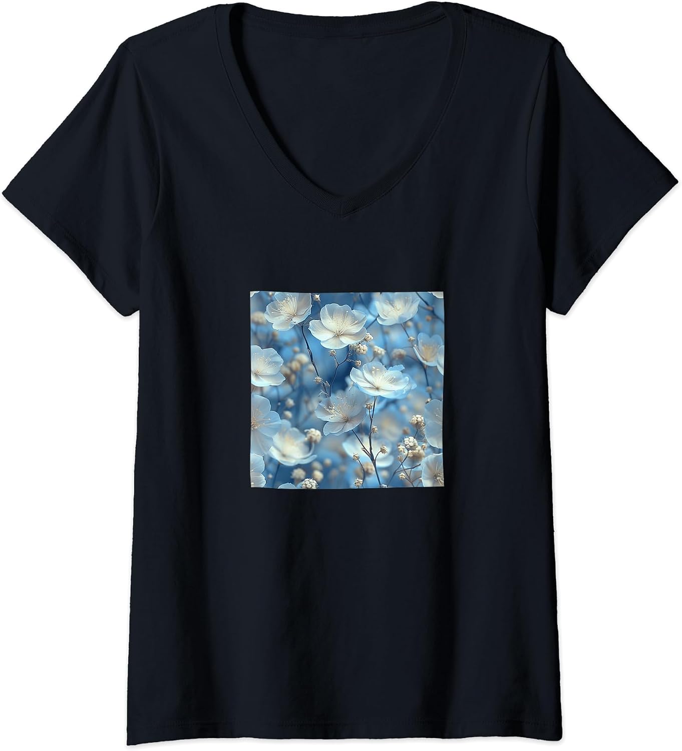 Gypsophila Flower Pattern Merch