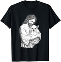 Jesus Holding Chihuahua Christian Dog Lover