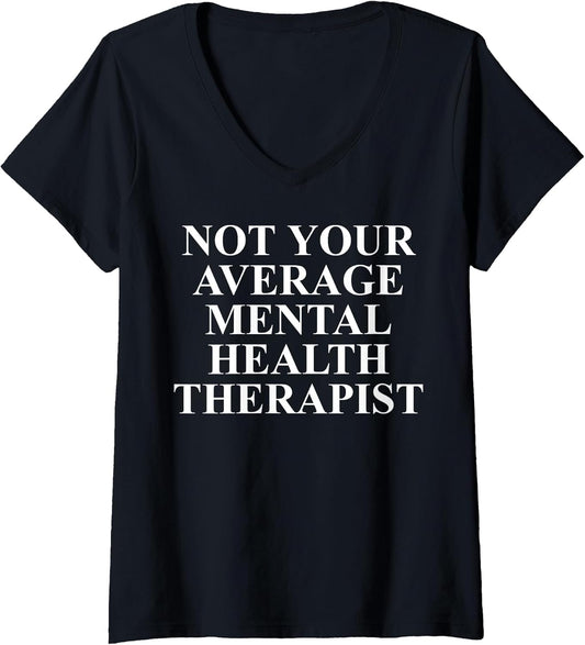 Cool Mental Health Therapist Humor Quote Merch