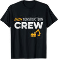Construction Crew Two and Diggin' It Dump Parents and Kids T-Shirt