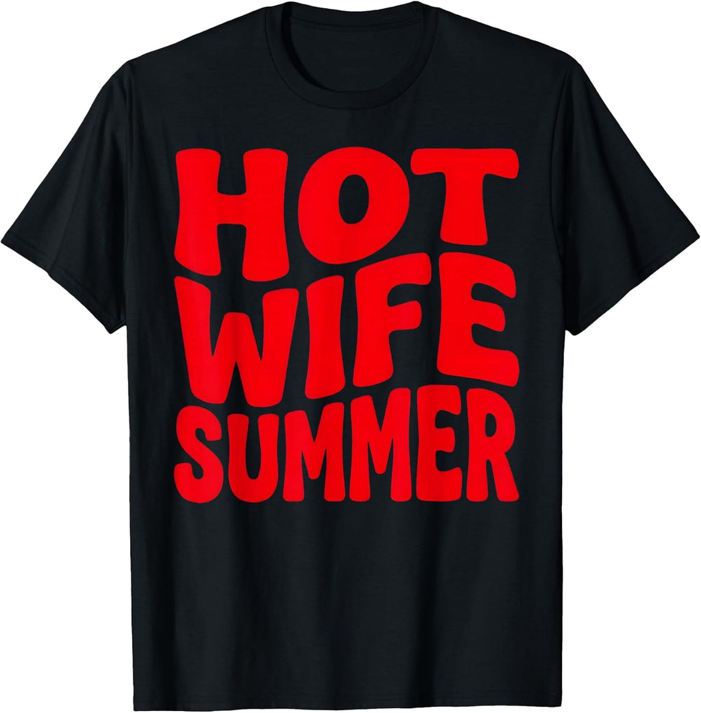 Hot-Wife Summer Shirt Vintage Y2K Aesthetic