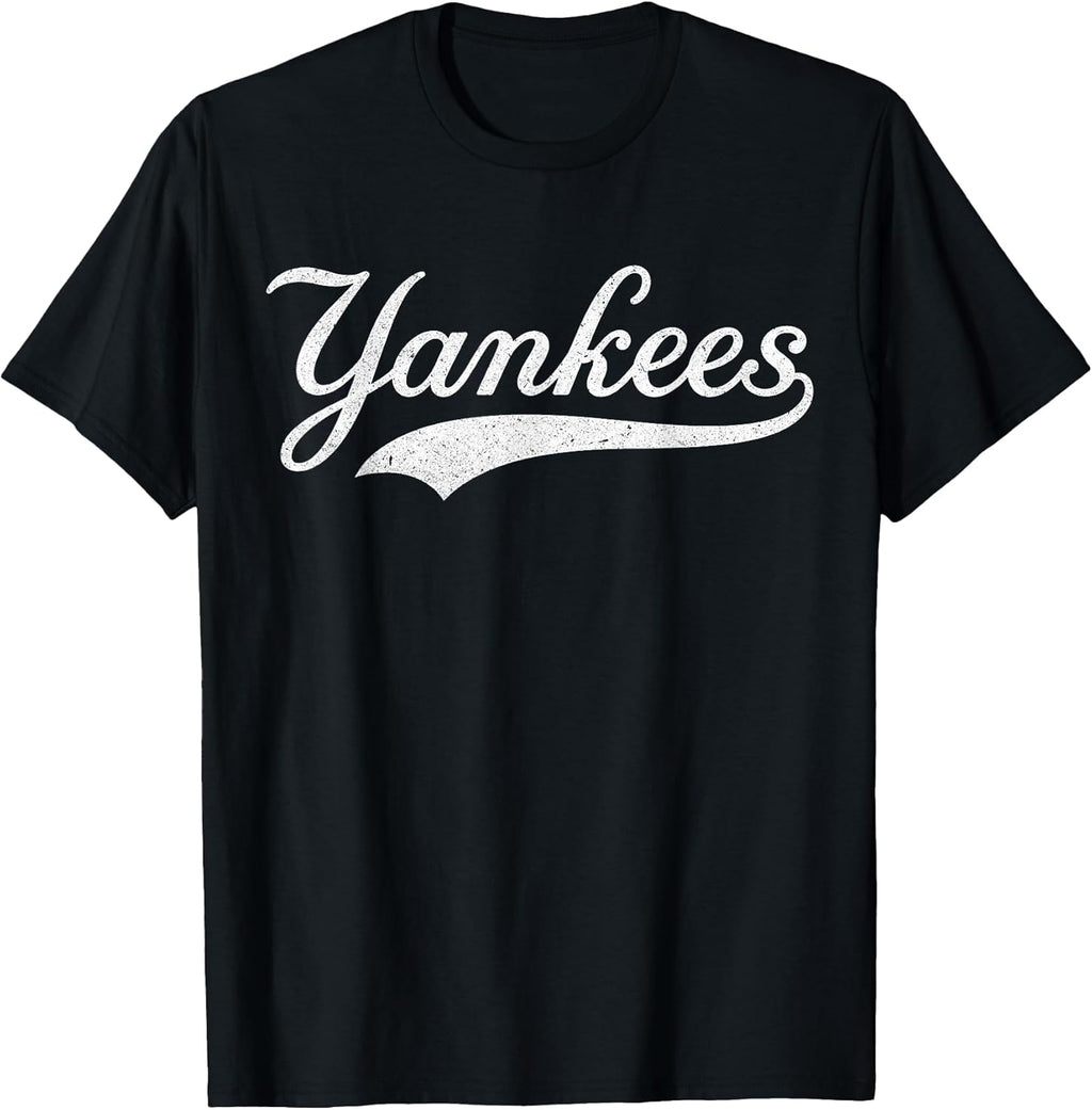 Yankees Vintage Design Retro Style Graphic Men Women Kid T-Shirt