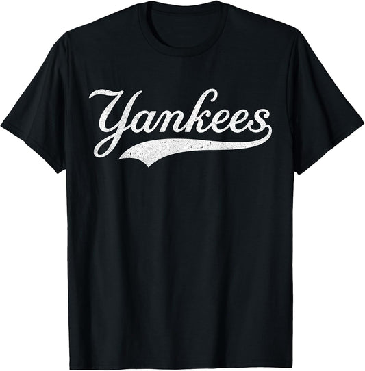 Yankees Vintage Design Retro Style Graphic Men Women Kid T-Shirt