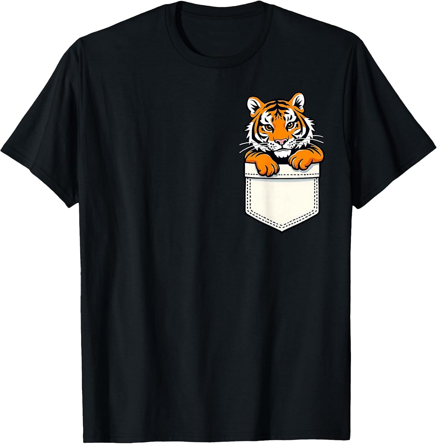 Tiger Cute Pocket Boys Girls Funny Animal Toddler
