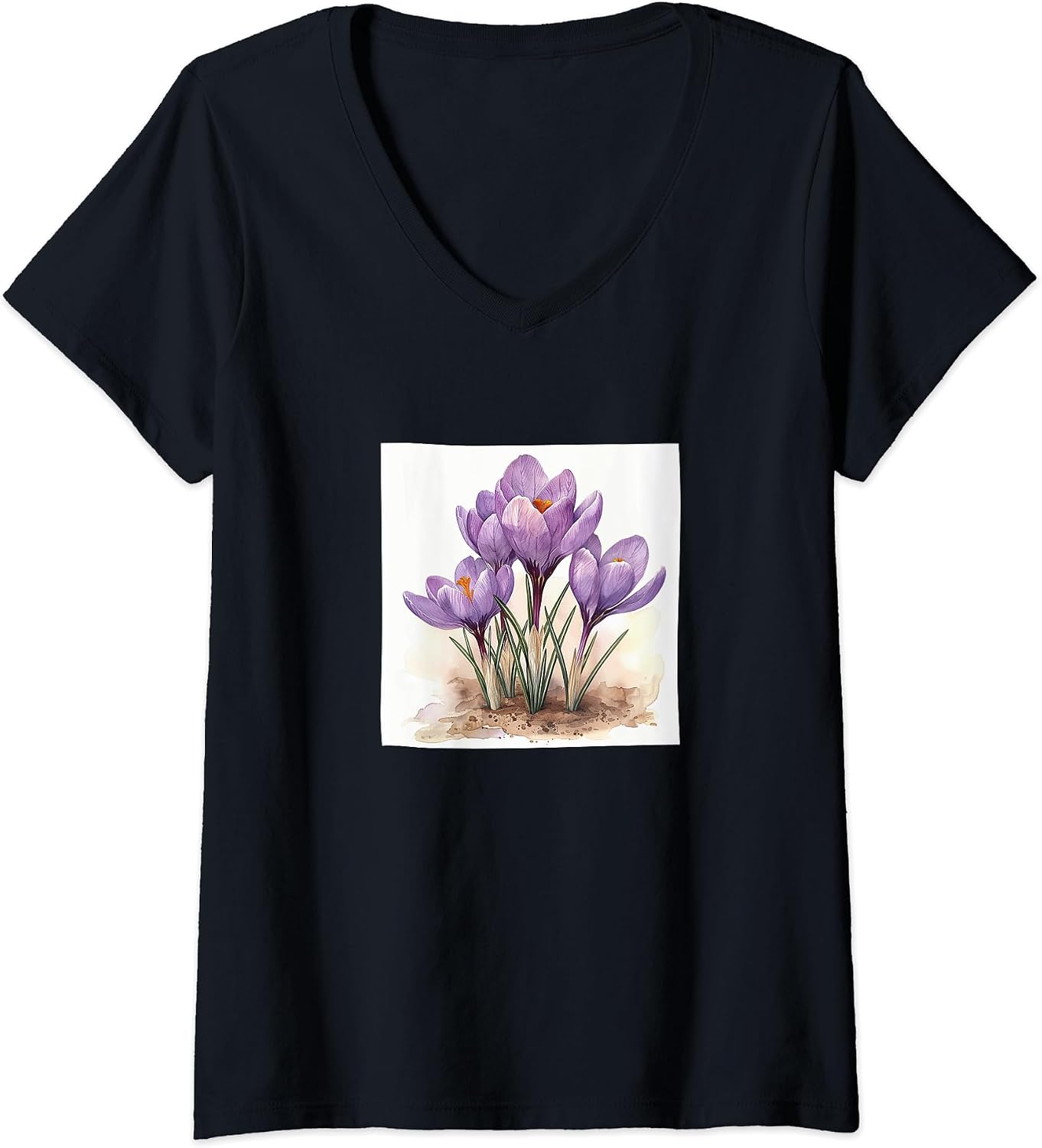 Crocus Flower Cottagecore Merch