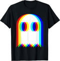 Rave Edm Outfit Men Women Ghost Optical Illusion