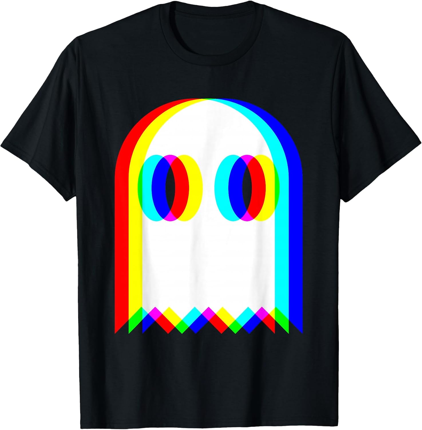 Rave Edm Outfit Men Women Ghost Optical Illusion