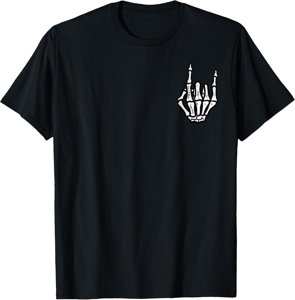 Skeleton Themed Halloween Shirts Men Women Kids