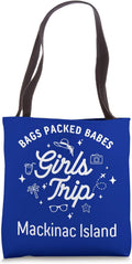 Bags Packed Ladies Mackinac Island T-Shirt