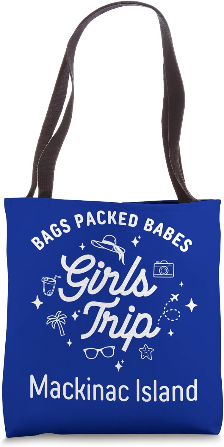 Bags Packed Ladies Mackinac Island T-Shirt