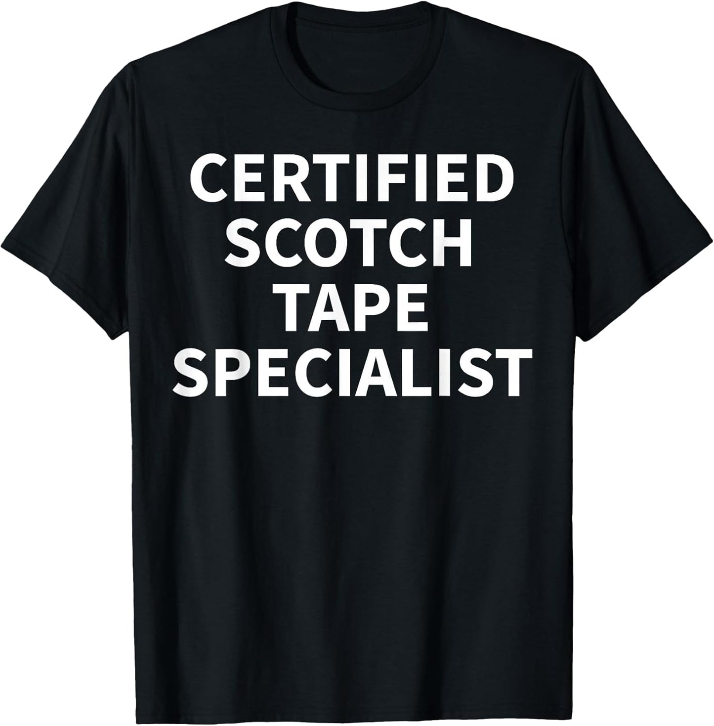 Cool Scotch Tape Humor Quote Merch