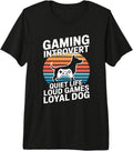 Retro Dog Gamer Introvert Sunset Controller