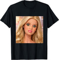 Funny Disgusting Doll face Meme Gift Tee