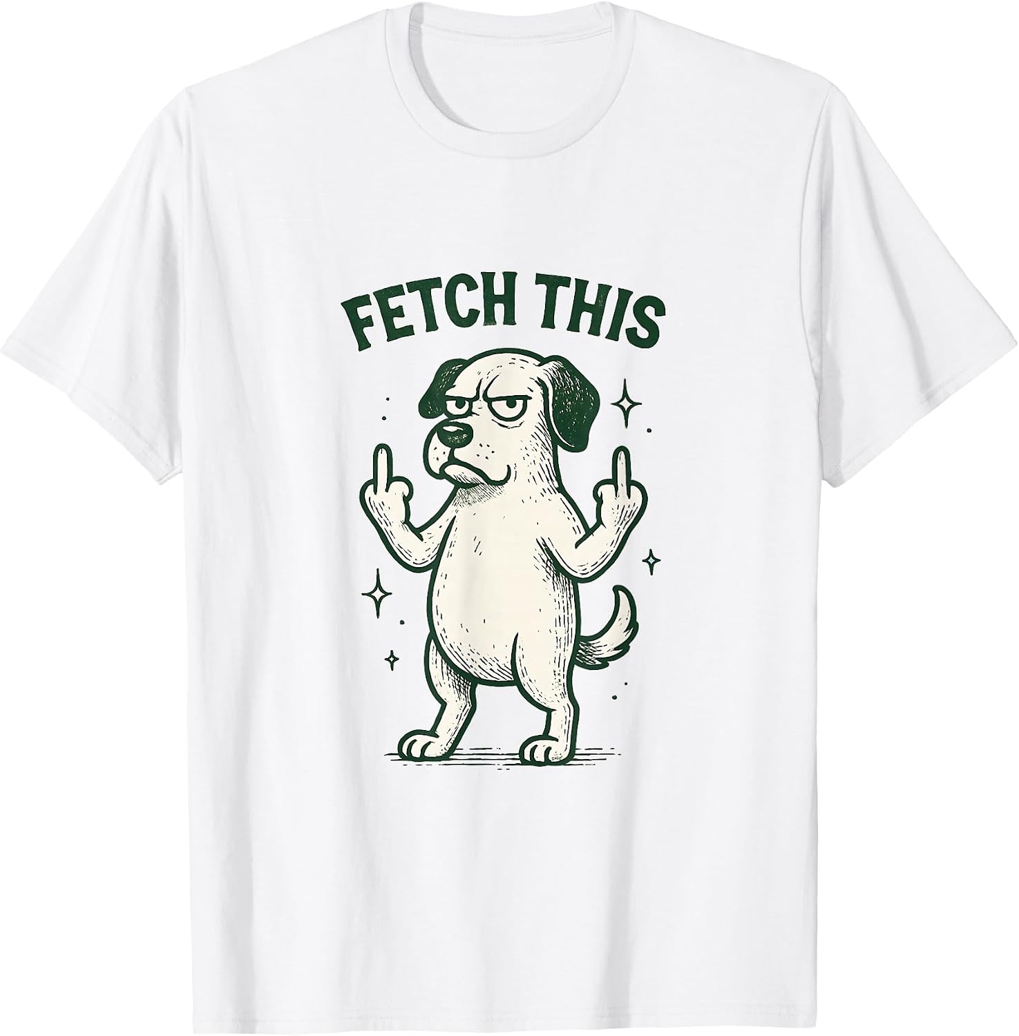 Grumpy Pup Sarcastic Apparel