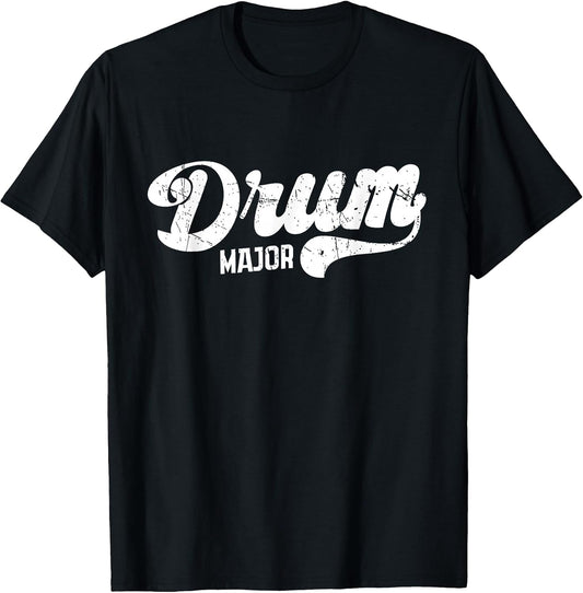 Drum Major Marching Band Music Concert Game Musican T-Shirt
