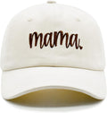 Mama Hat for Women, Mama Gifts for Mother's Day Birthday, Adjustable Cotton Embroidered Mom Baseball Cap