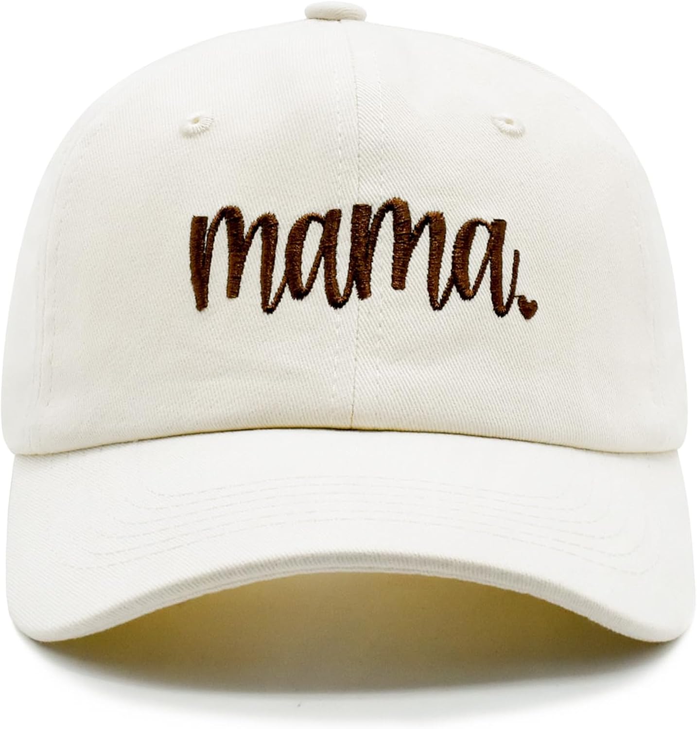 Mama Hat for Women, Mama Gifts for Mother's Day Birthday, Adjustable Cotton Embroidered Mom Baseball Cap