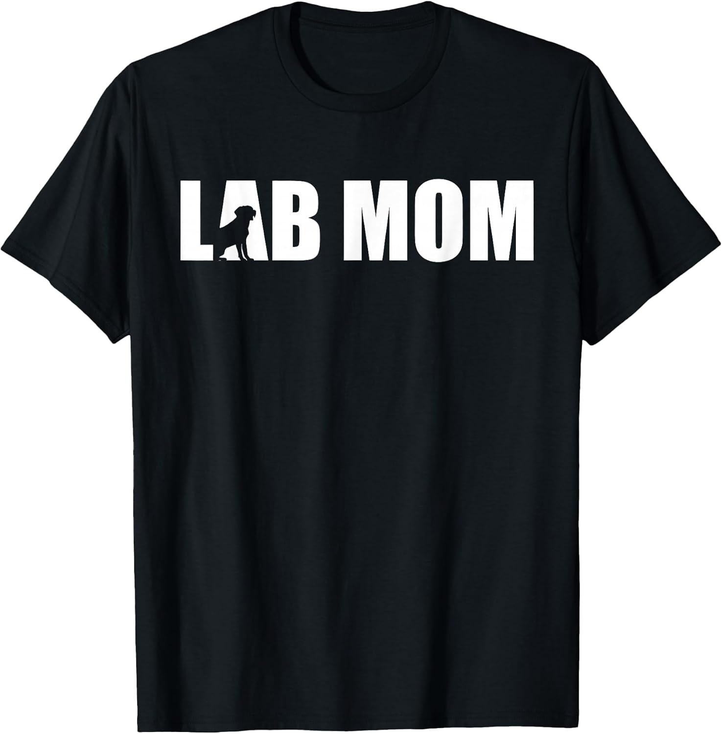 Lab Mom Dog Lover Labrador Retriever Mother's Day T-Shirt
