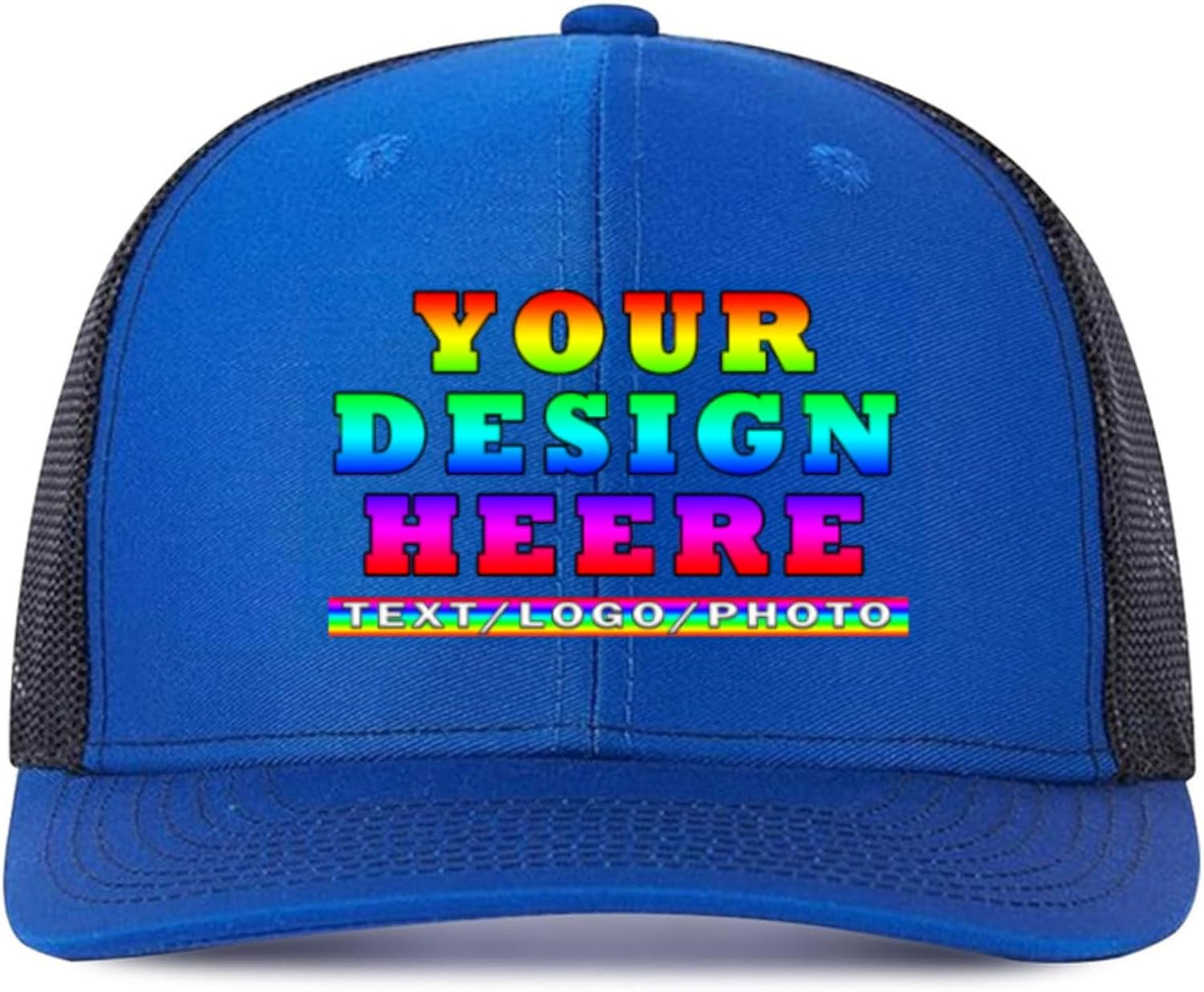 Custom Hat Design Your Own, Personalized Classic Hats for Men Women,Customizable Baseball Cap