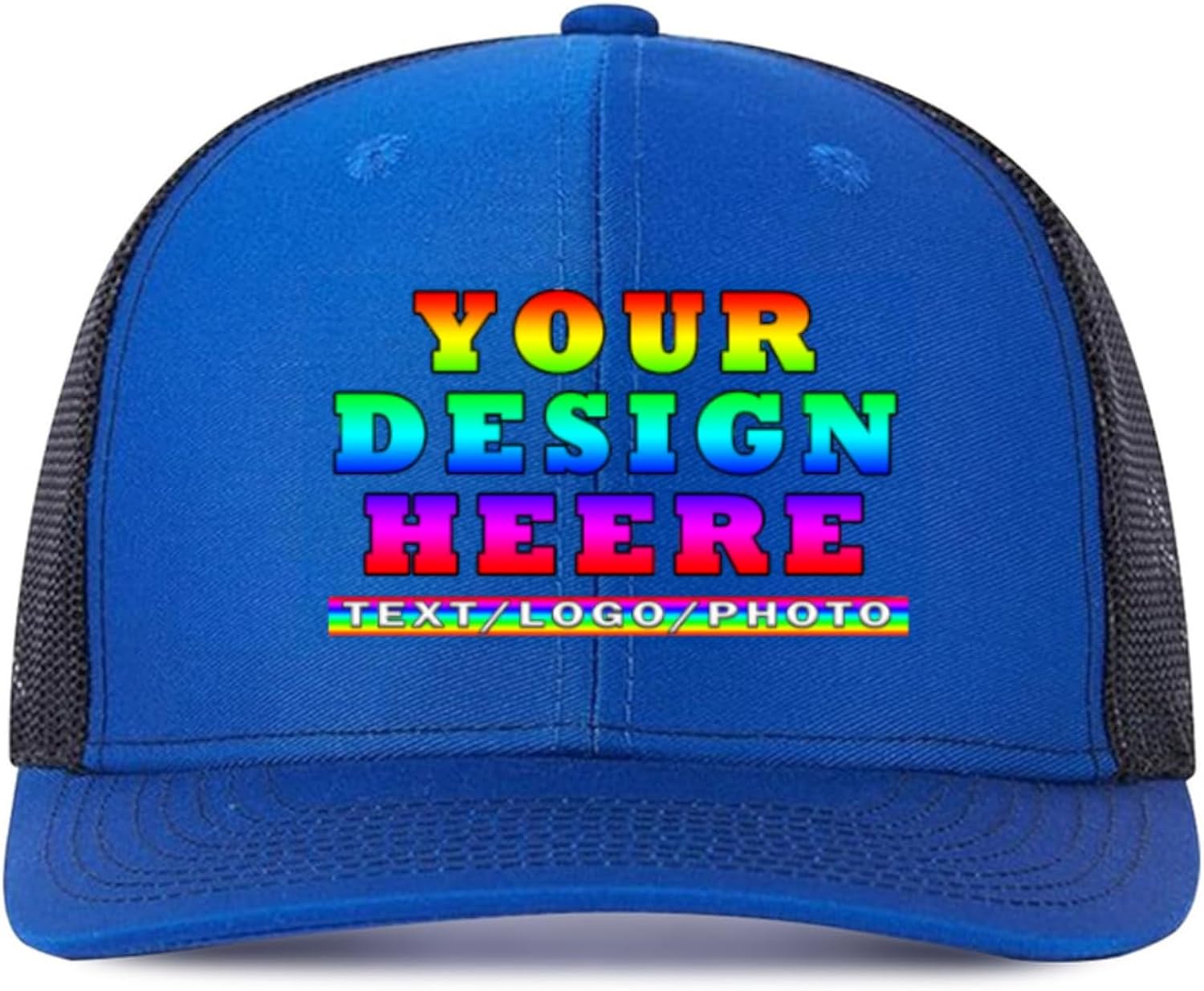 Custom Hat Design Your Own, Personalized Classic Hats for Men Women,Customizable Baseball Cap