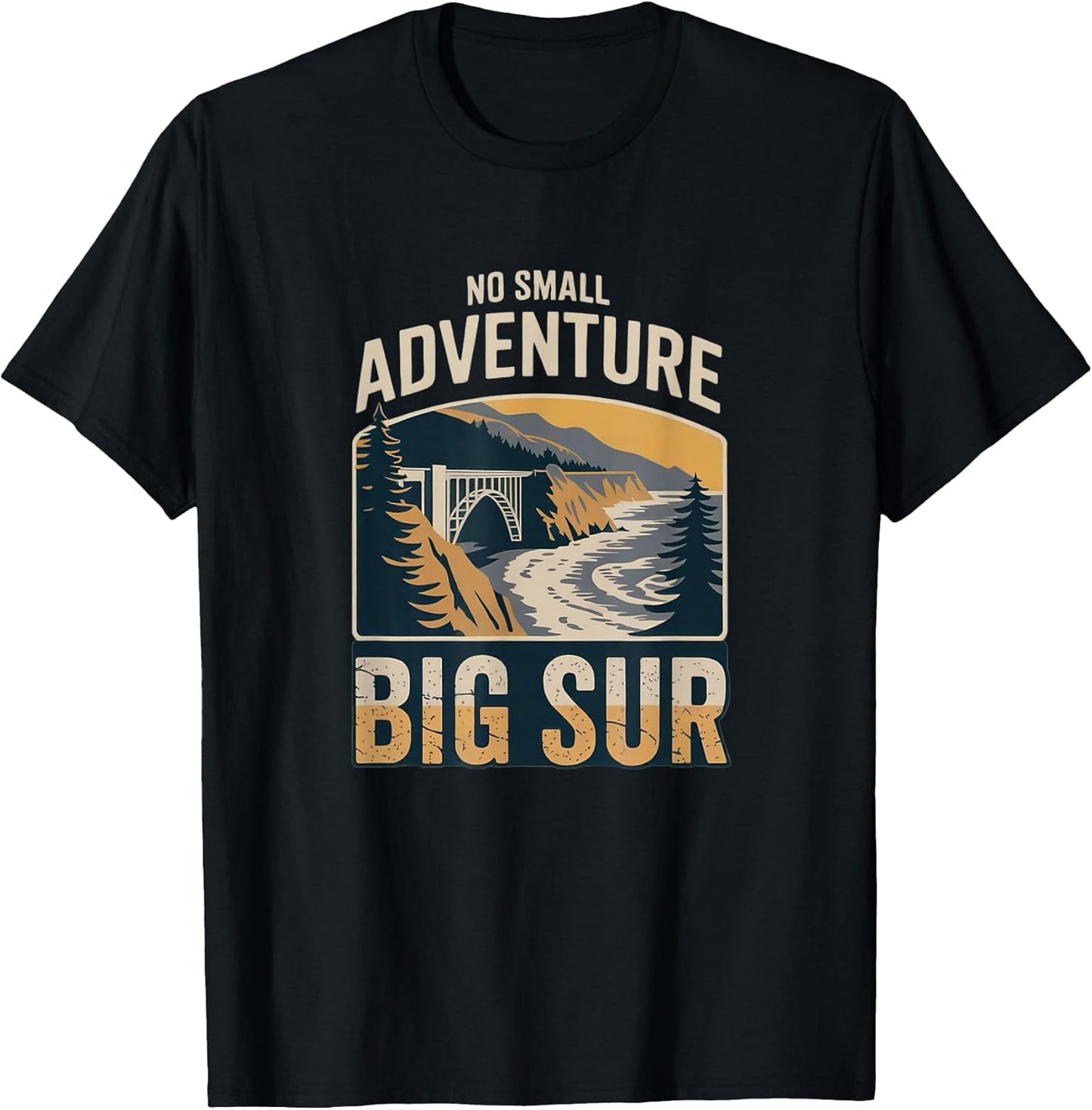 No Small Adventure Big Sur Lakes Nature Merch