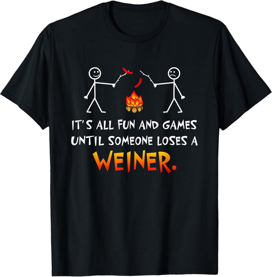 Funny Camping Shirts Campfire Hilarious Saying