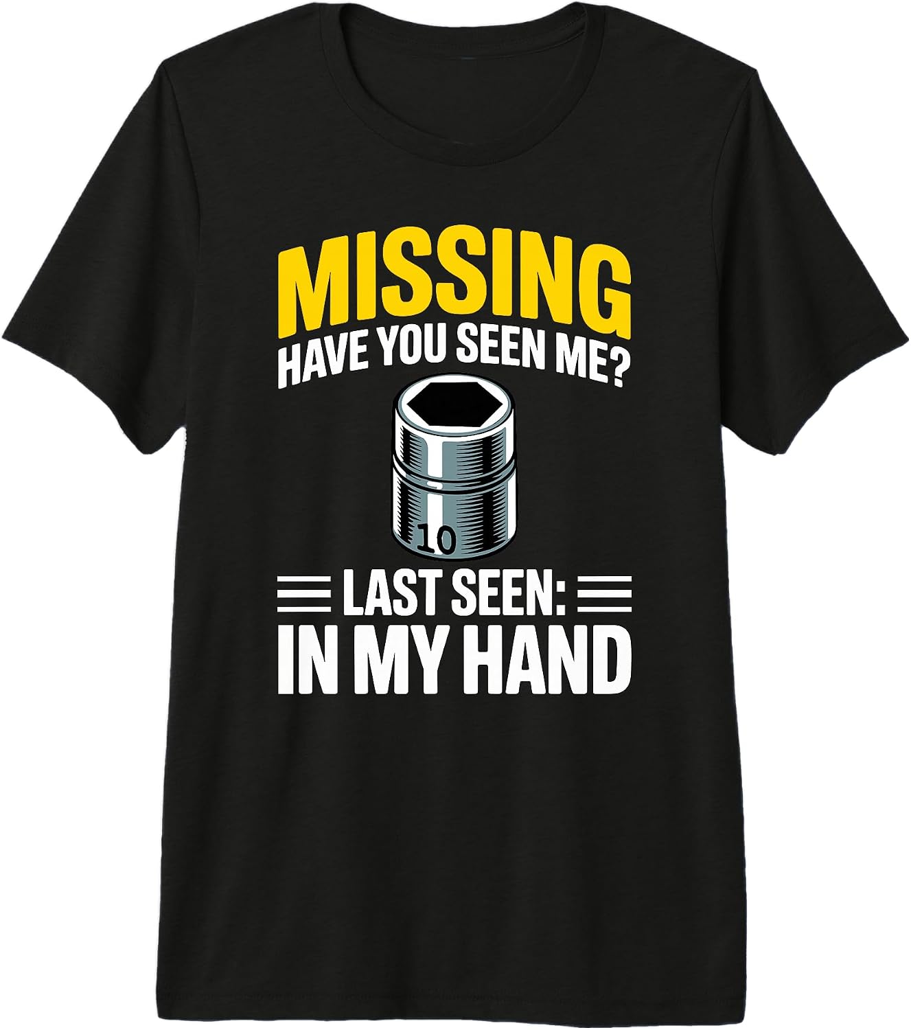 Funny 10mm Socket Jokes & Auto Mechanics Gifts Men