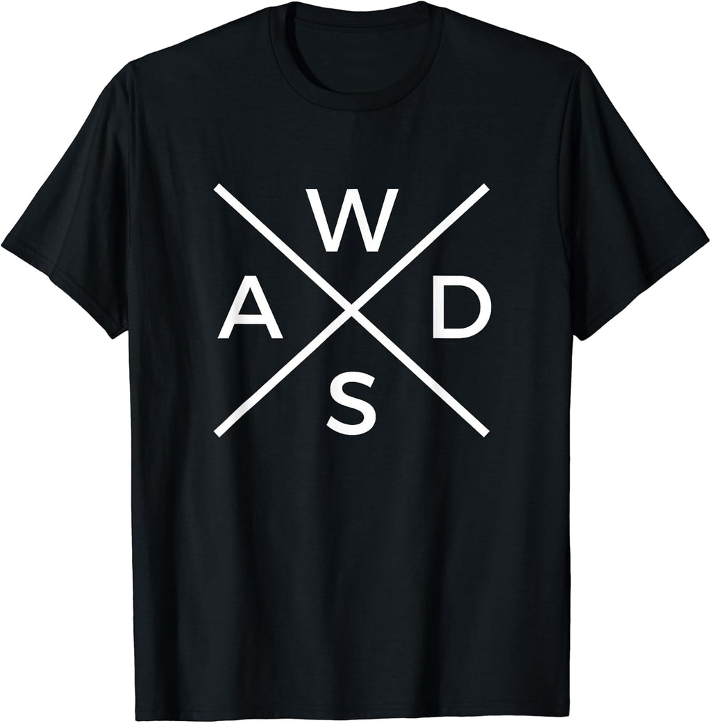 Funny Gamer PC Gaming WASD T-Shirt