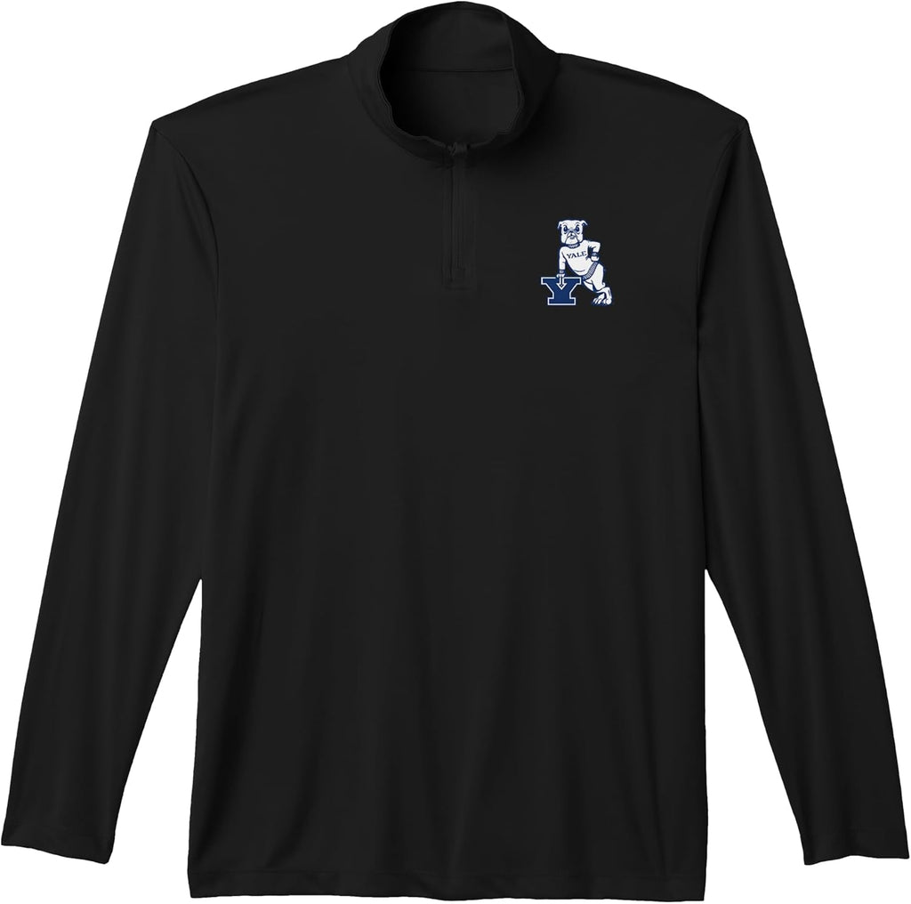 Yale Bulldogs | Official University NCAA Merch | YALE010 Performance Quarter-Zip Top