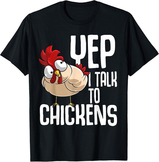 Cute Talking Chick Farmer Humor Lover Fan Best Art